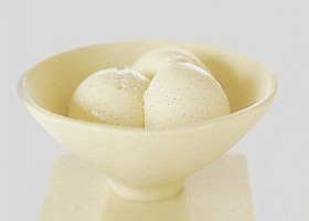 crème glacée à la vanille