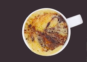 mug cake choco café