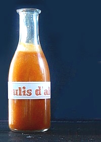 coulis d'abricots