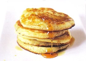 pancakes au sirop d'érable