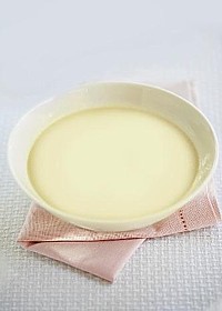 potage de topinambours au lait