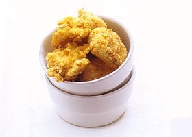 bouchées de poulet en croûte de sel