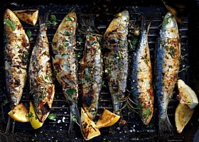 sardines grillées