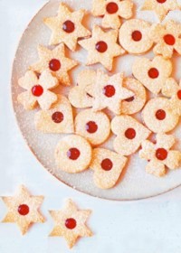 biscuits Linzer à la gelée de groseilles