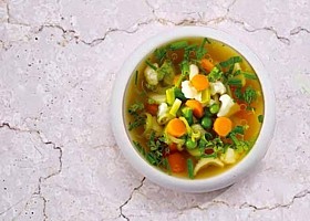 bouillon de jeunes primeurs
