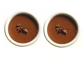 fausse crème brûlée au chocolat