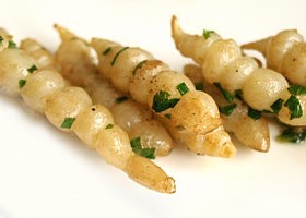 crosnes à la persillade