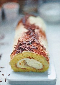 bûche de Noël au mascarpone façon tiramisu