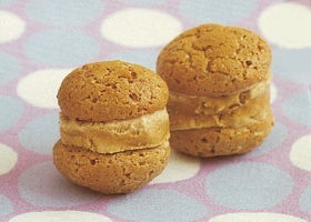 bouchées glacées à l'Amaretti