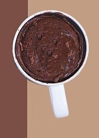 mug cake chocolat noir