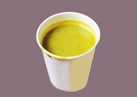 potage de courgettes au curry