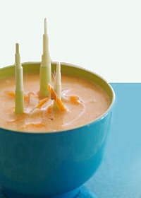 potage au Surimi et à la citronnelle