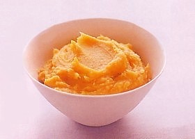 purée de pommes de terre et de patates douces