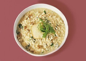 risotto à la scamorza fumée