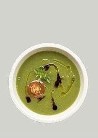 soupe froide de courgettes