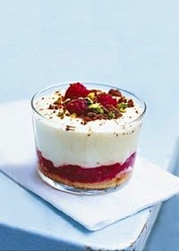 tiramisu aux framboises et pistaches