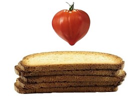 pain catalan à la tomate