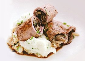 paupiettes de veau aux champignons