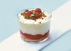 tiramisu aux framboises