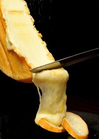 la raclette. Autrefois râcla